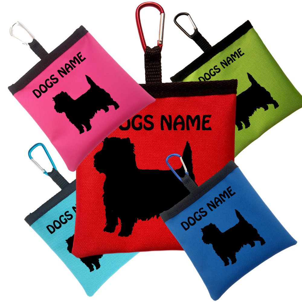 Cairn Terrier Personalised Dog Training Treat Bags