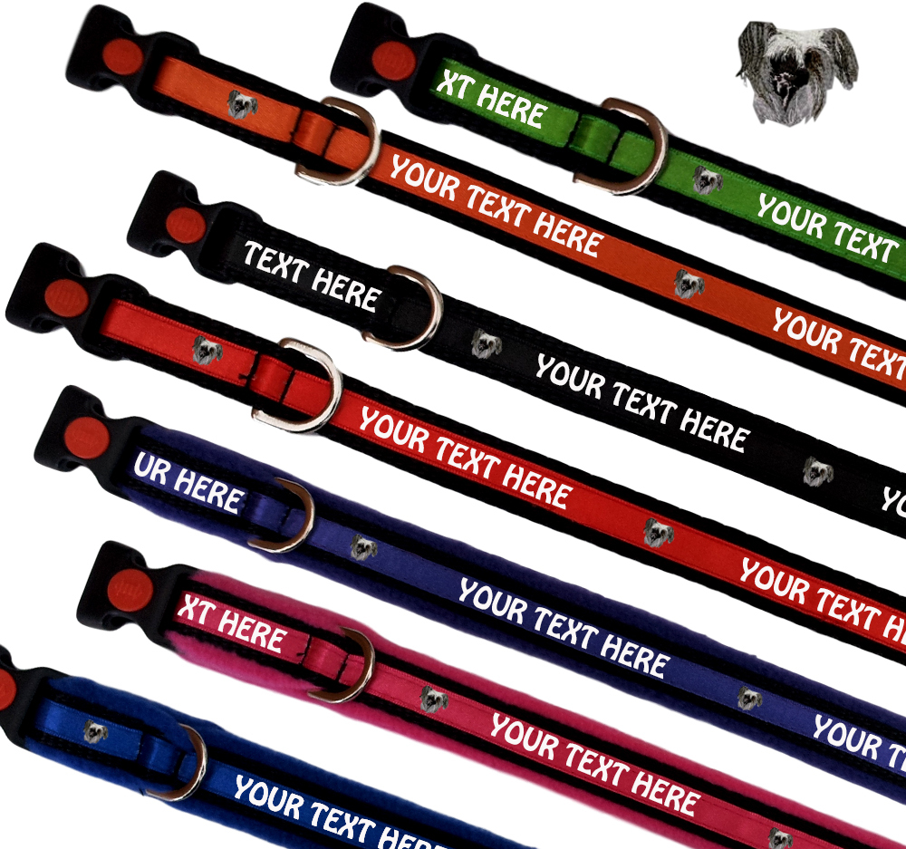 Chinese Crested Dog Personalised Dog Collars