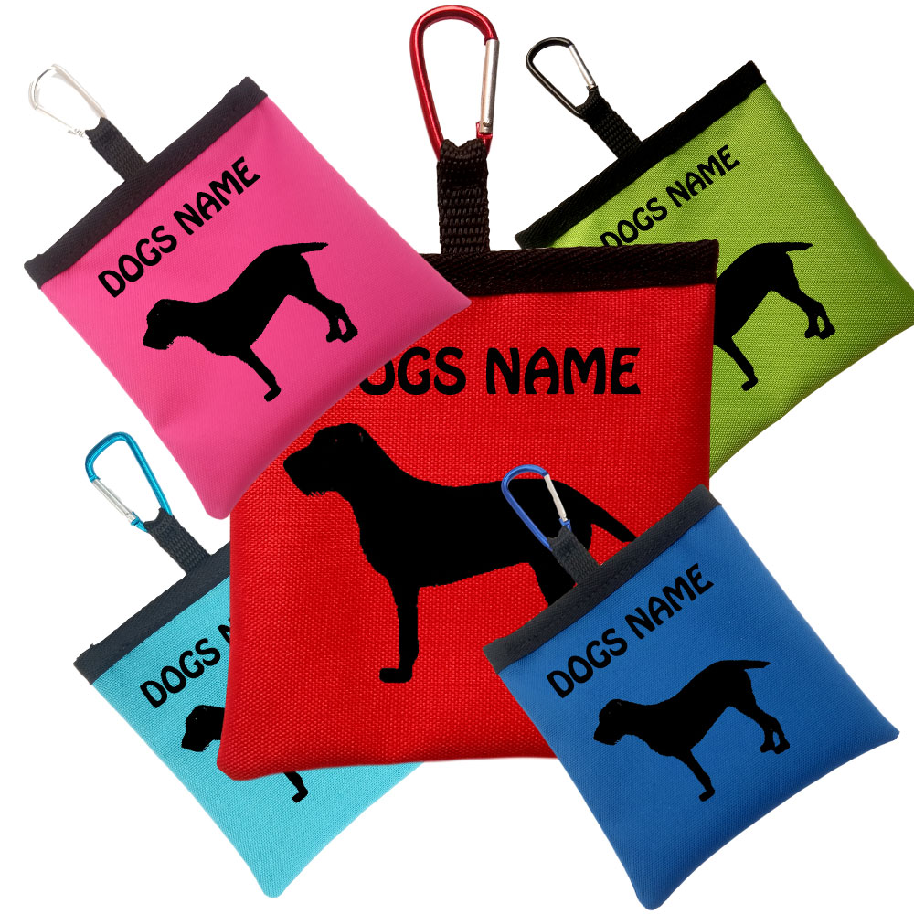 Italian Spinone Personalised Dog Training Treat Bags