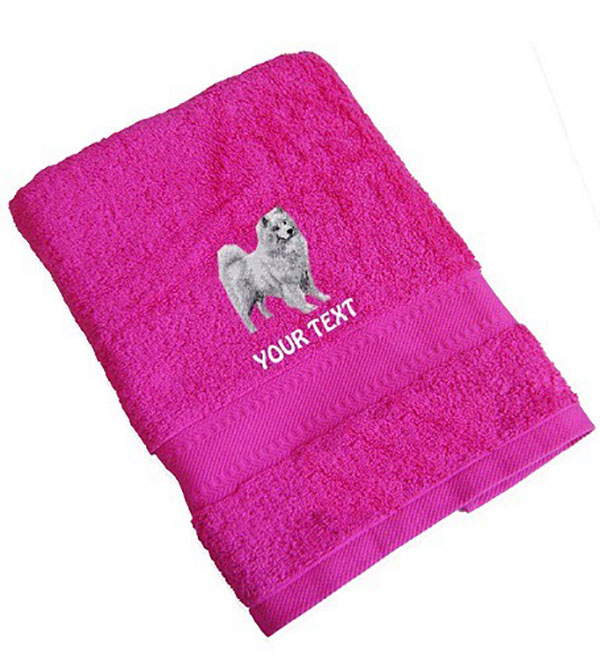 Samoyed Personalised Dog Towels