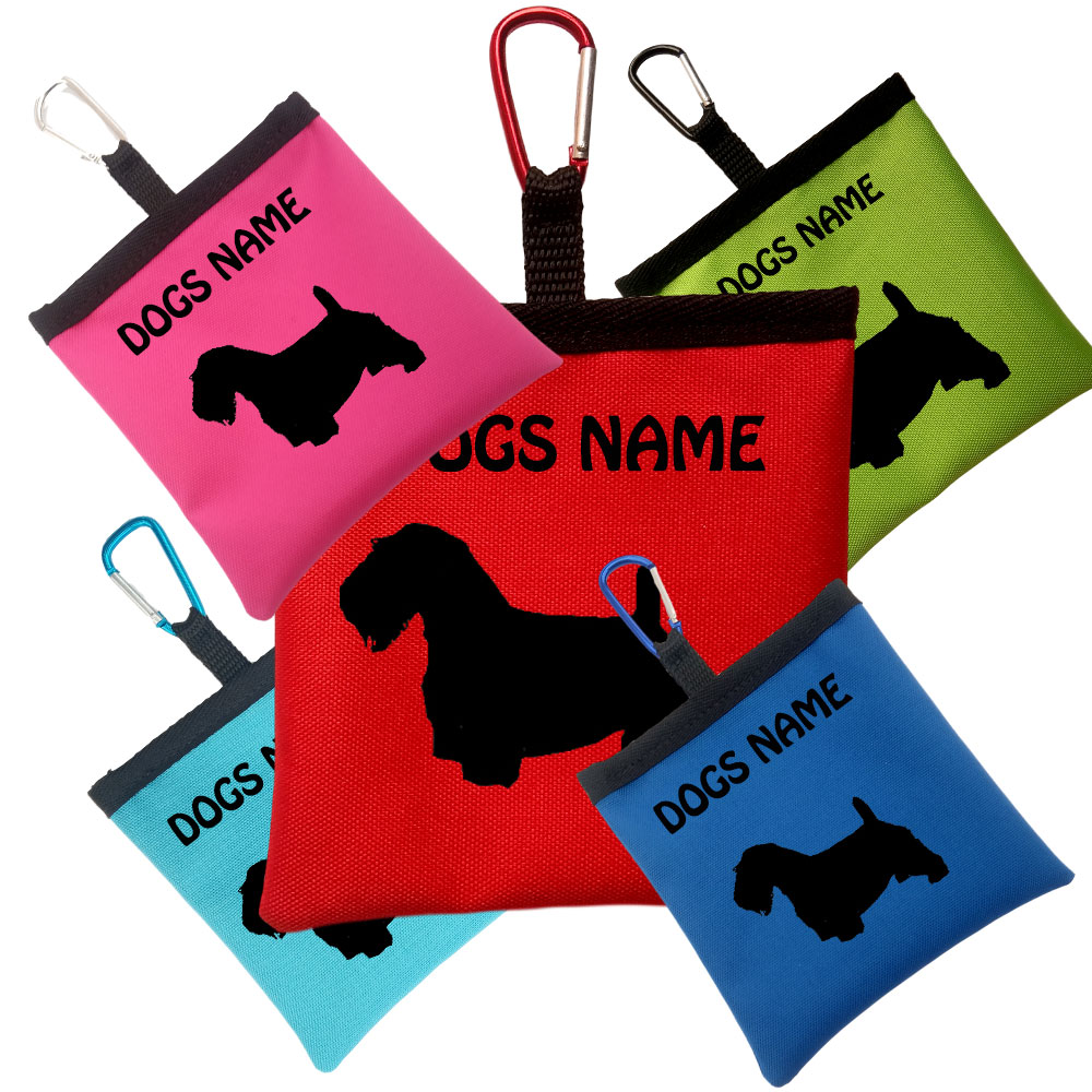 Sealyham Terrier Personalised Dog Training Treat Bags