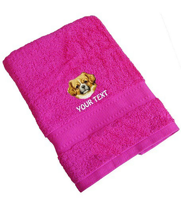 Tibetan Spaniel Personalised Dog Towels